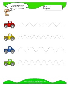 Çizgi Çalışma Sayfaları